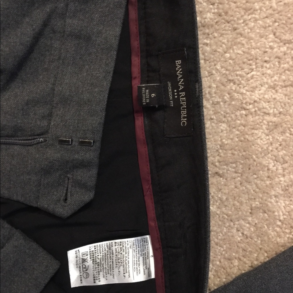 Banana Republic gray trousers - Picture 4 of 4